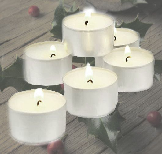 CANDLE,TUB 6 PACK